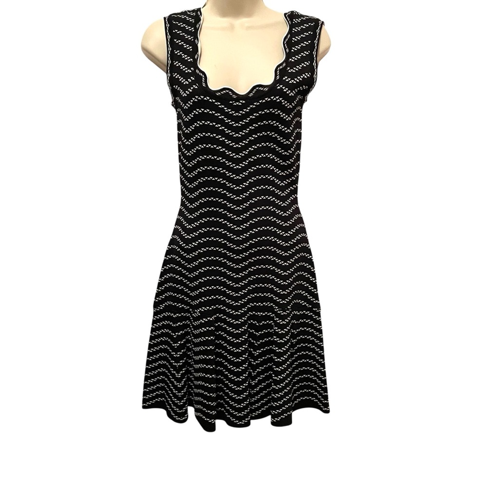 NWT John + Jenn Black and White Knit Tank Dress Size Small Original price $129